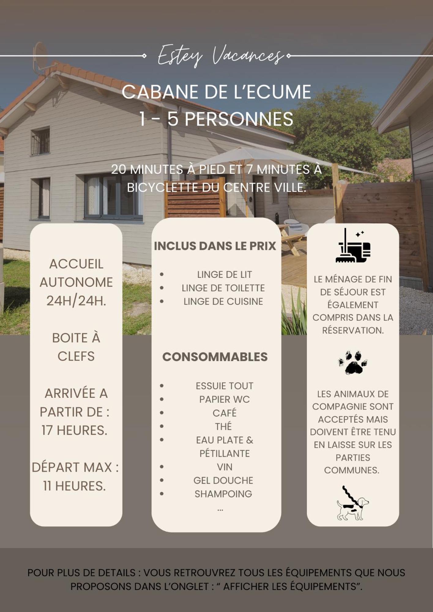 Les Cabanes De L'Airial Ecume Andernos-les-Bains Exterior photo